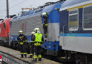 Oö: Brand einer E-Lok bei Steyregg legte Zugverkehr lahm