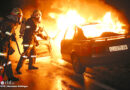 Ktn: Autobrand auf der A 2 bei Griffen