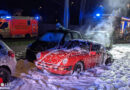 D: Verpuffung nach Motorschaden → 45 Jahre alter Porsche in Wanne-Eickel ausgebrannt