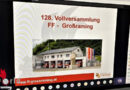 Oö: Erste Online-Vollversammlung im Bezirk Steyr Land durchgeführt → FF Großraming
