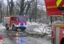 D: 13-stündiger Schneedruckeinsatz mit durch Baum leicht verletzten Fw-Mann in Heiligenhaus