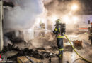 Oö: Brand einer Garagenbox in Traun