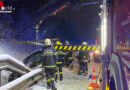 Nö: Schnee auf der Autobahn sorgt für Einsätze für die Feuerwehr Wiener Neustadt