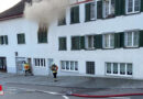 Schweiz: Starke Rauchentwicklung aus Einzimmerwohnung in Aadorf