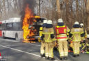 D: Linienbus in Brand → gute Reaktion des Busfahrers in Bremen