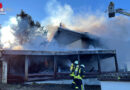 D: Carportbrand weitet sich in Hinzweiler auf Wohnhausdachstuhl aus