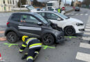 Stmk: Leobener Feuerwehr → Pkw-Unfall, Keller- und Kehrmaschinenbrand, Wohnungsöffnungen, Melderalarm