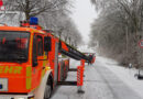 D: Etwa ein Dutzend Einsätze durch Schnee und Eis in Schwelm am 7. Februar 2021