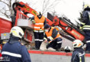 Nö: Stationsbetrieb bei technischer Ausbildung bei der Feuerwehr Gr. Siegharts