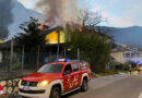 Südtirol: Großbrand-Assistenz-Einsatz der FF Auer bei Dachstuhlbrand an Wohngebäude in Laag