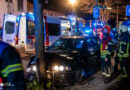 Nö: Pkw kracht in Bad Vöslau gegen Baum → zwei Verletzte im Stadtgebiet