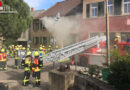 D: Kochplatte in Wohnhausküche in Deidesheim in Brand geraten