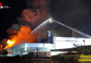 D: Technischer Defekt an Deckenbeleuchtung → Großbrand einer Lagerhalle in Hannover