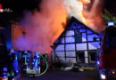 D: 200 Jahre altes Fachwerkhaus brennt in Köln nieder