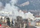 Stmk: Feuer in Fachmarktzentrum in Leoben → Müllbrand dehnte sich über Fassade aus