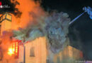 USA: Großbrand einer Kirche in Fort Worth (+Video mit Rauchgasdurchzündung)