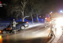 Oö: Pkw-Lenker landete in Adlwang mit Auto im Straßengraben