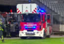 Tirol: Wenn die Feuerwehr live im TV während des Fußballspiels im Stadion einen Brand löscht