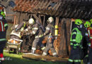 Oö: Drei Feuerwehren bei Brand einer Gartenhütte in Kremsmünster im Einsatz