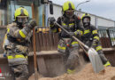 Bgld: 7-Stunden-Einsatz bei Silobrand in Hirm