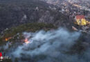 Nö: Waldbrand auf einem Hektar in Mödling → Großeinsatz samt Flugdienst