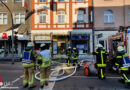 D: Kellerbrand in Recklinghausen → Feuerwehr rettet Tiere über Drehleiter