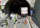 Schweiz: Pkw kracht bei Ausfahrt aus dem Stägjitschugge-Tunnel gegen Lkw → 25-Jähriger getötet