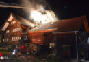 Schweiz: Vierstündiger Einsatz bei Brand eines Boilers in Bauernhaus in Stein