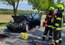 Bgld: Pkw fährt auf B 65 bei Rudersdorf Bagger auf → zwei Verletzte