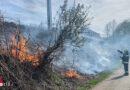 Stmk: Feuer am Bahndamm in Apfelberg