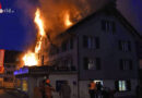 Schweiz: Doppeleinfamilienhaus in Eschenbach komplett niedergebrannt