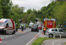 Oö: Drei Verletzte bei Auffahrunfall auf der Rohrbacher Straße in Ottensheim