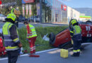 Ktn: Fahrzeugüberschlag in der Bruno- Kreisky Straße in Villach