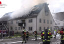 Bayern: Brand eines ehemaligen landwirtschaftlichen Anwesens in Jettingen