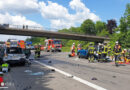 D: Schonende Rettung nach Unfall auf A3 bei Königswinter → Dach entfernt