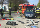 Bayern: Pkw-Unfall mit Fahrzeugüberschlag in München