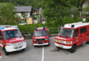 Oö: Doch noch geschafft → neues Kleinlöschfahrzeug (KLF-A) bei der Feuerwache Perneck in Bad Ischl
