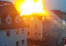 Bayern: Nach Großfeuer mit zwei Toten in Thiersheim Großfeuer tags darauf im Nachbarhaus