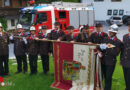 Tirol: FF Tux holte Florianifeier mit Fahrzeugsegnung (TLF 3000/100) nach