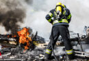 Bayern: Großbrand eines Reifenlagers in Rothenburg ob der Tauber