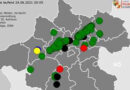 Oö: Vierter Unwettertag in Folge am 24. Juni 2021 → teilweise schwere Hagelgewitter