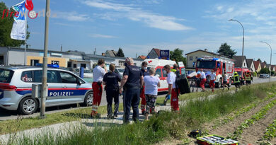 Feuerwehr unterstützte Rettungsdienst nach Medizinischen Notfall