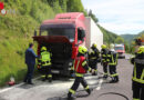 Oö: Entstehungsbrand im Motorraum eines Lkw