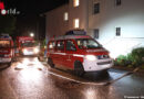 Heftige Gewitter führen zu mehreren Feuerwehreinsätzen