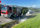 Oö: Autofahrer bekämpft Flurbrand mit einem Feuerlöscher