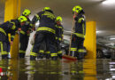 Oö: Heftige Gewitter mit Starkregen sorgten am 24. Juli 2021 erneut für viele Einsätze der Feuerwehren