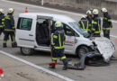 Oö: Auto auf Westautobahn bei Sipbachzell seitlich gegen Heck eines Lkw gekracht