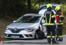 Oö: Streifkollision auf Pyhrnpass Straße in Thalheim bei Wels endet glimpflich