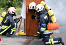 Nö: Ausbildungsprüfung Löscheinsatz (APLE) für drei Gruppen der Feuerwehr Groß Siegharts