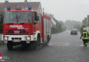 D: Starkregen-Unwetter beschert Feuerwehr Celle und weiteren Kräften am 9. Juli 2021 rund 200 Einsätze